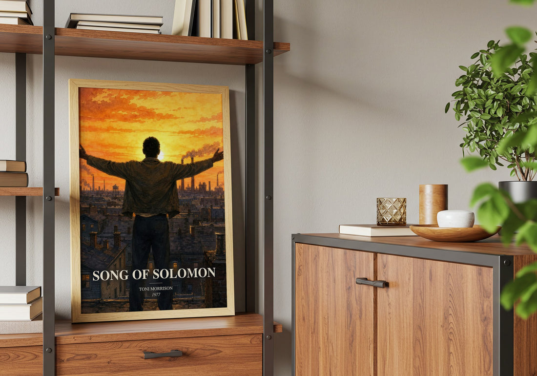 Song of Solomon book watercolour illustration paper finish options – matte satin gloss
