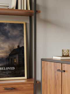 Beloved book watercolour illustration paper finish options – matte satin gloss