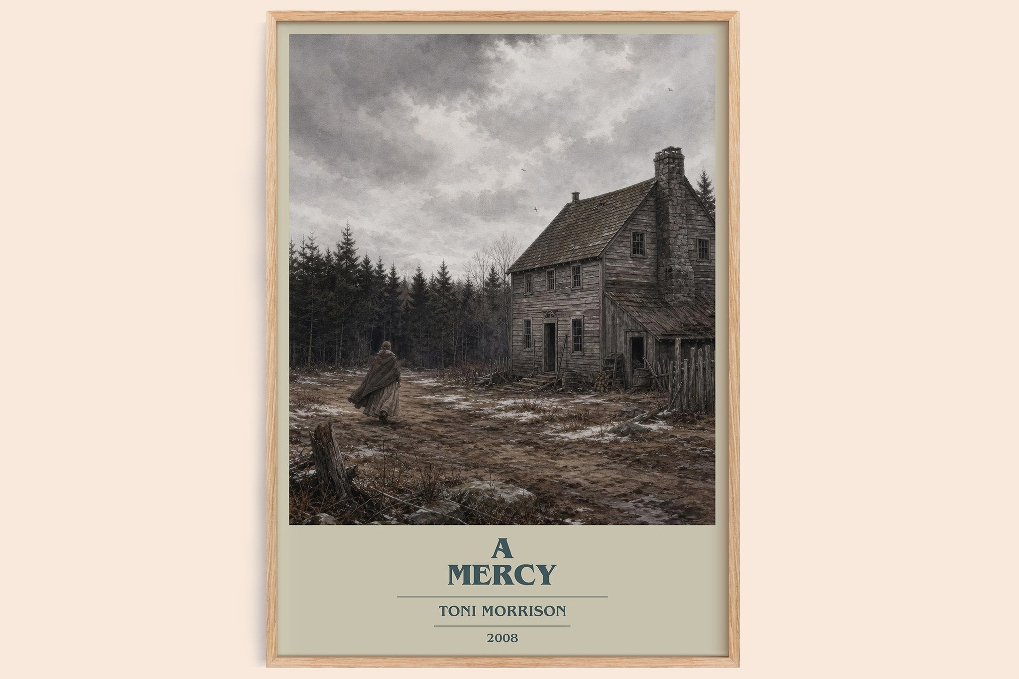 A Mercy Book Cover Poster by Toni Morrison