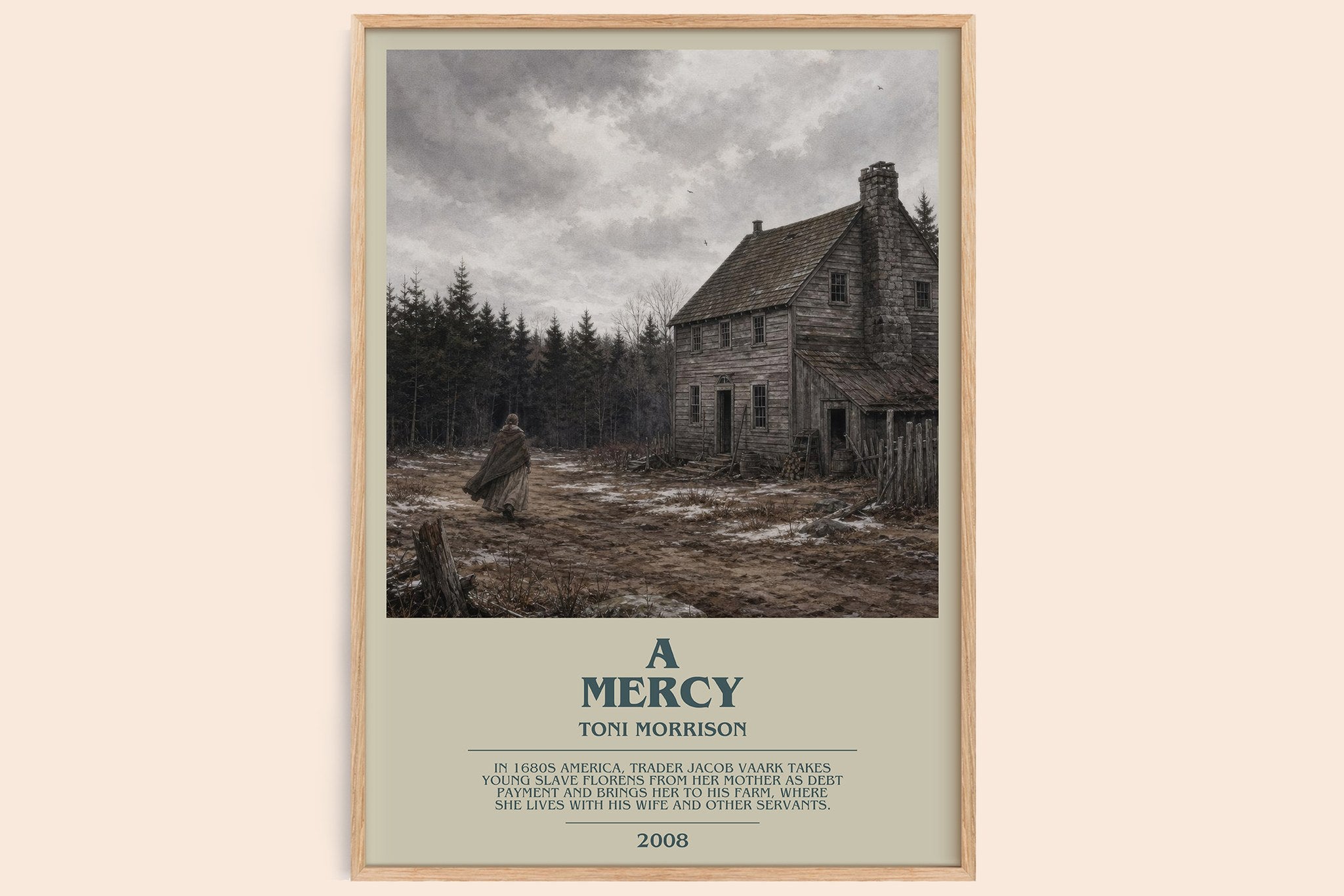 A Mercy Bookish Wall Art by Toni Morrison