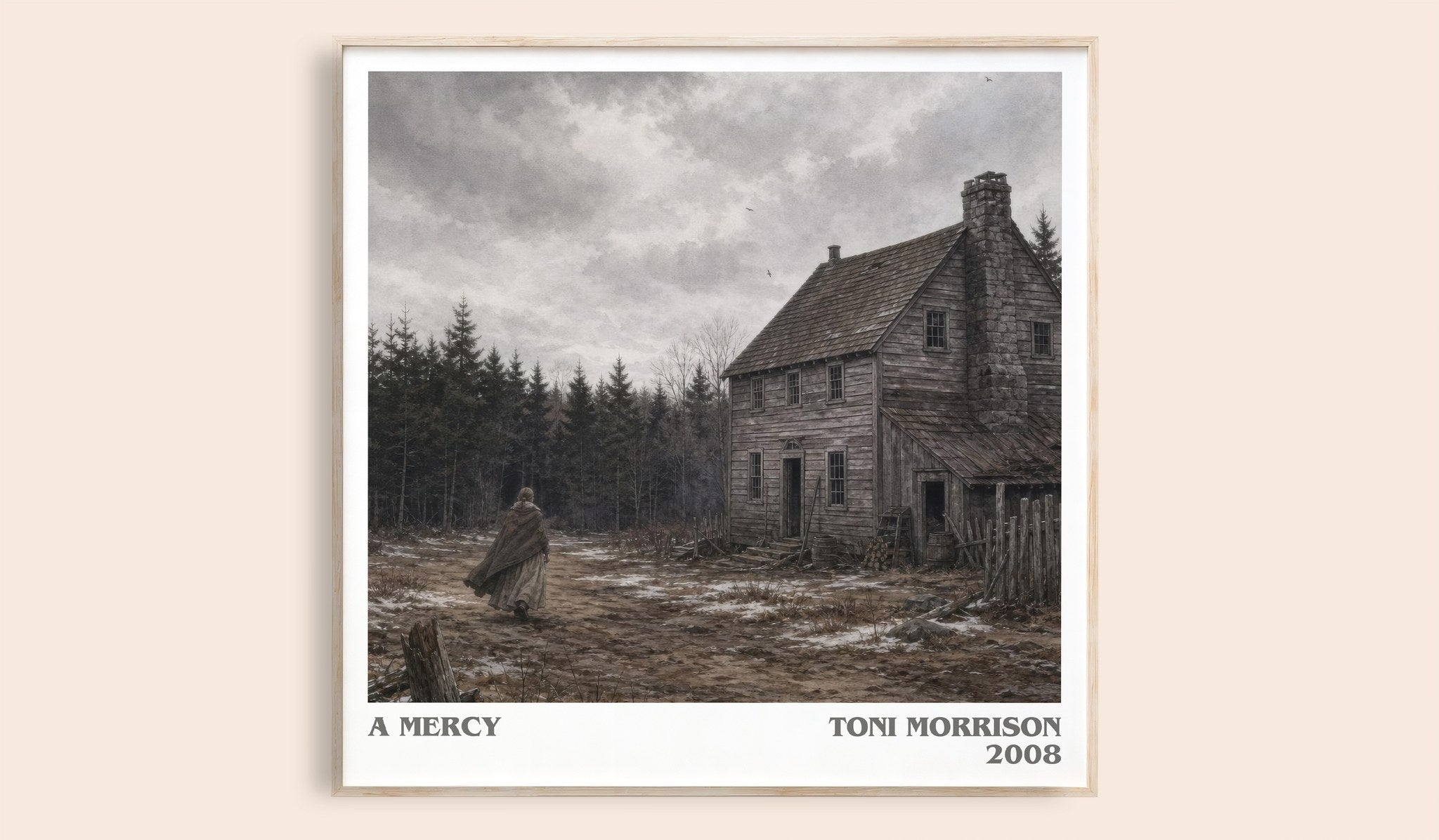 A Mercy Literary Art Print by Toni Morrison