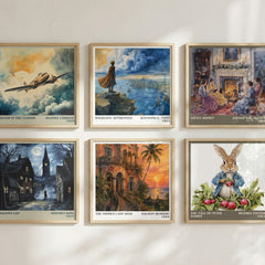 The Moor's Last Sigh literary art print colour and style options – Salman Rushdie book art