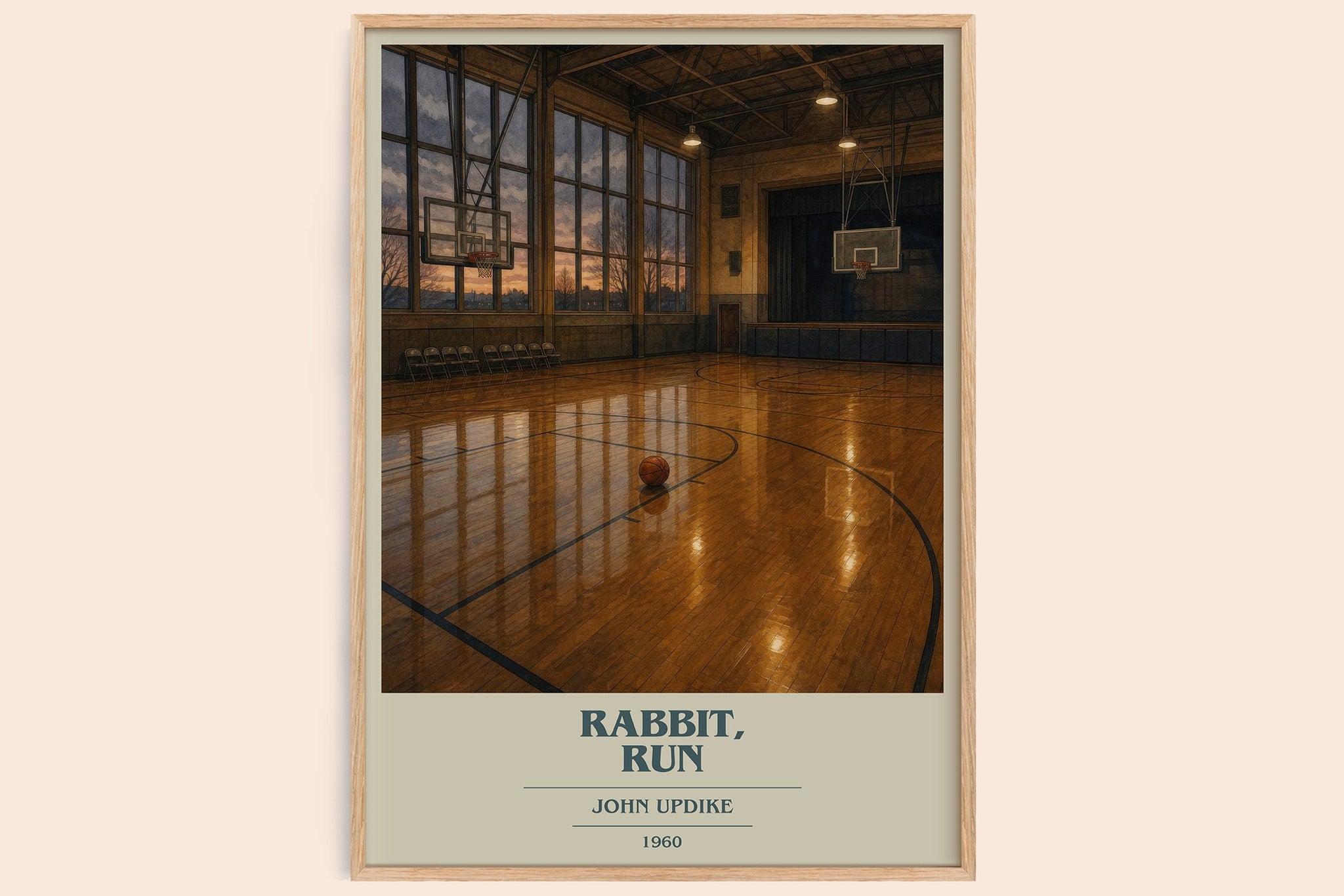 Rabbit, Run Book Cover Poster by John Updike