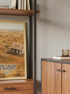 The Grass Is Singing book watercolour illustration paper finish options – matte satin gloss