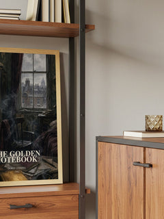 The Golden Notebook book watercolour illustration paper finish options – matte satin gloss