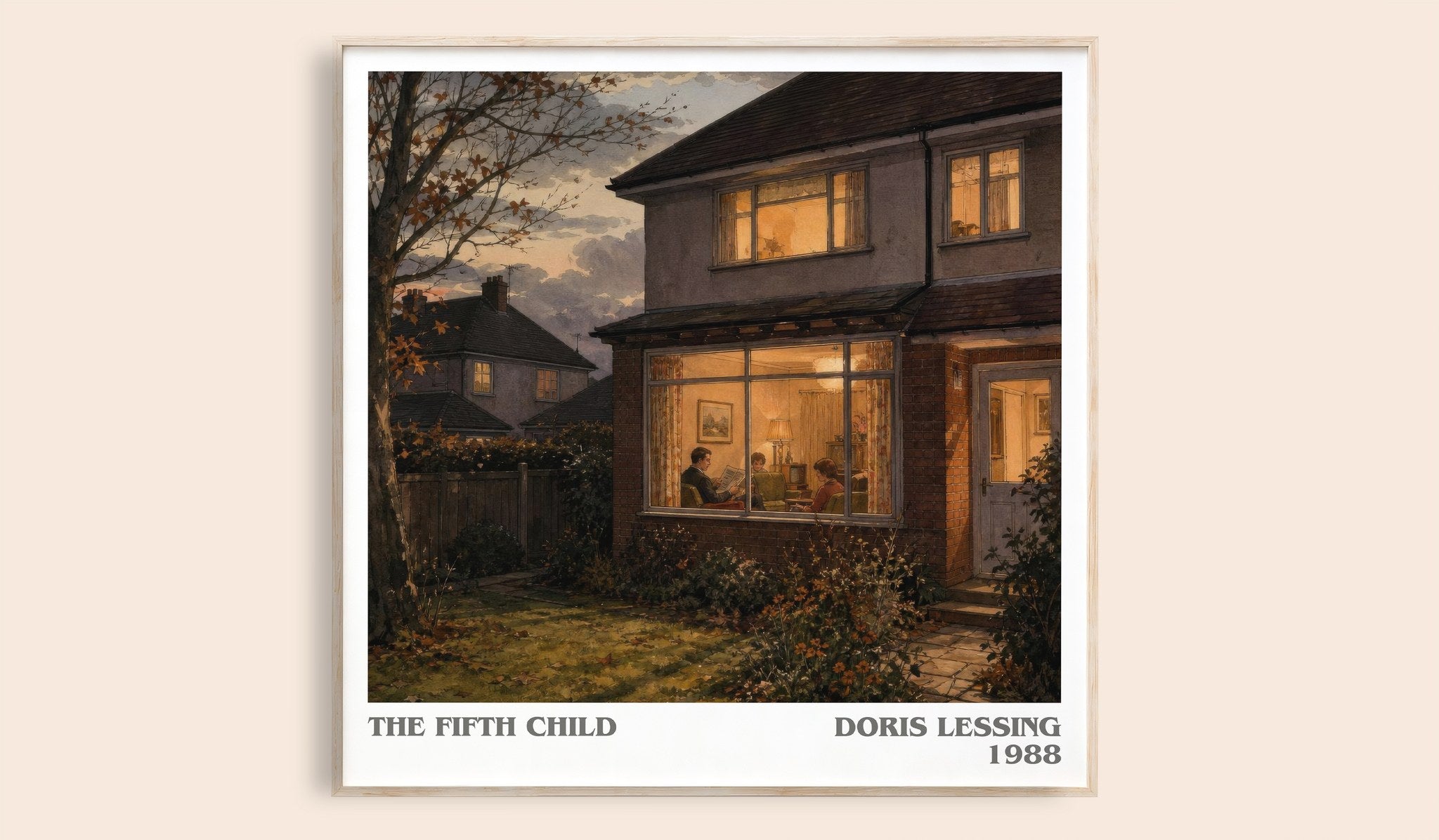 The Fifth Child Literary Art Print by Doris Lessing