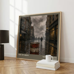 The Tin Drum literary print framed by window – literary home decor