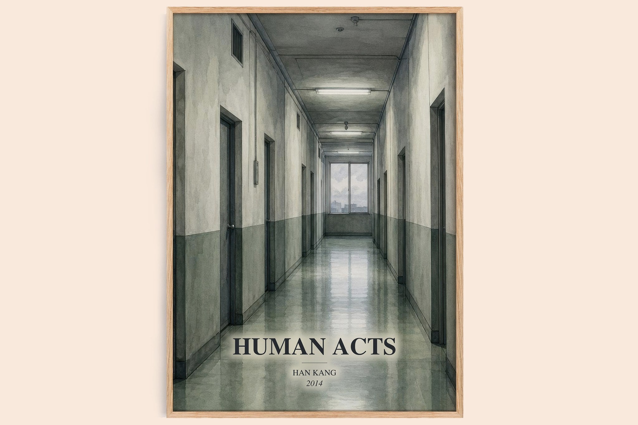 Human Acts Book Watercolour Illustration by Han Kang