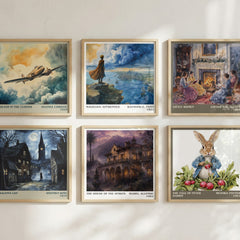 The House of the Spirits literary art print colour and style options – Isabel Allende book art