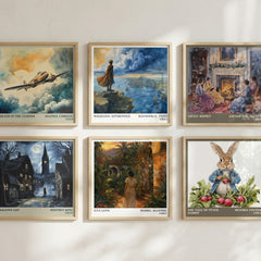Eva Luna literary art print colour and style options – Isabel Allende book art