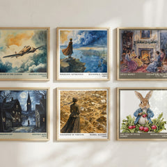 Daughter of Fortune literary art print colour and style options – Isabel Allende book art
