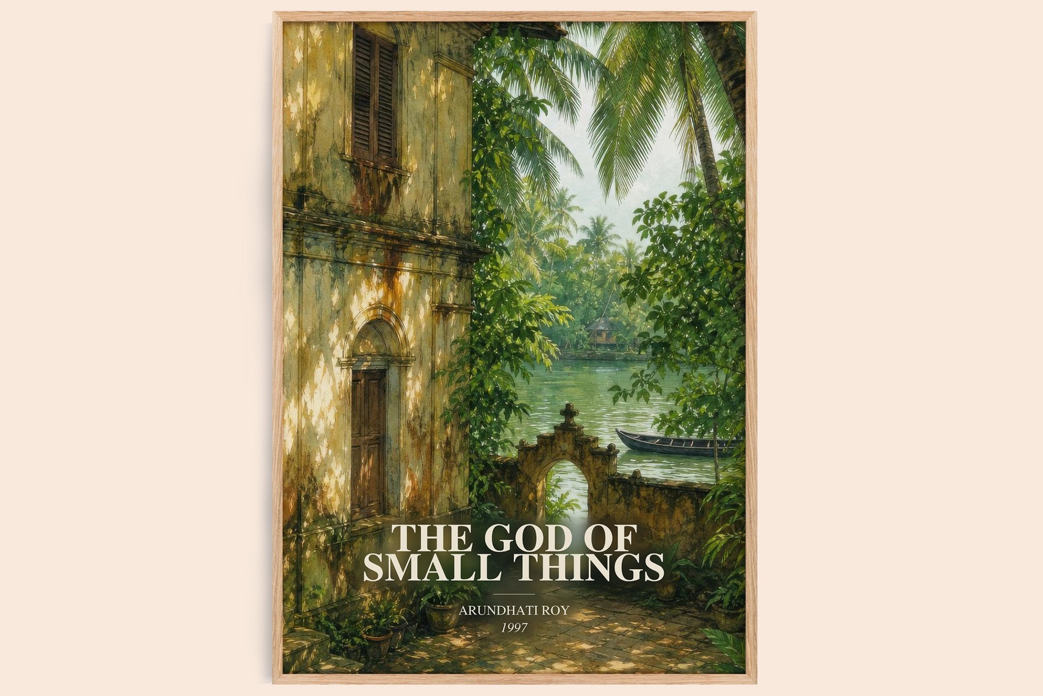 The God of Small Things Book Watercolour Illustration by Arundhati Roy