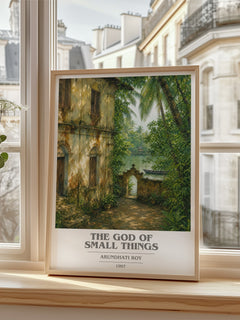 The God of Small Things book cover poster colour and style options – Arundhati Roy book art