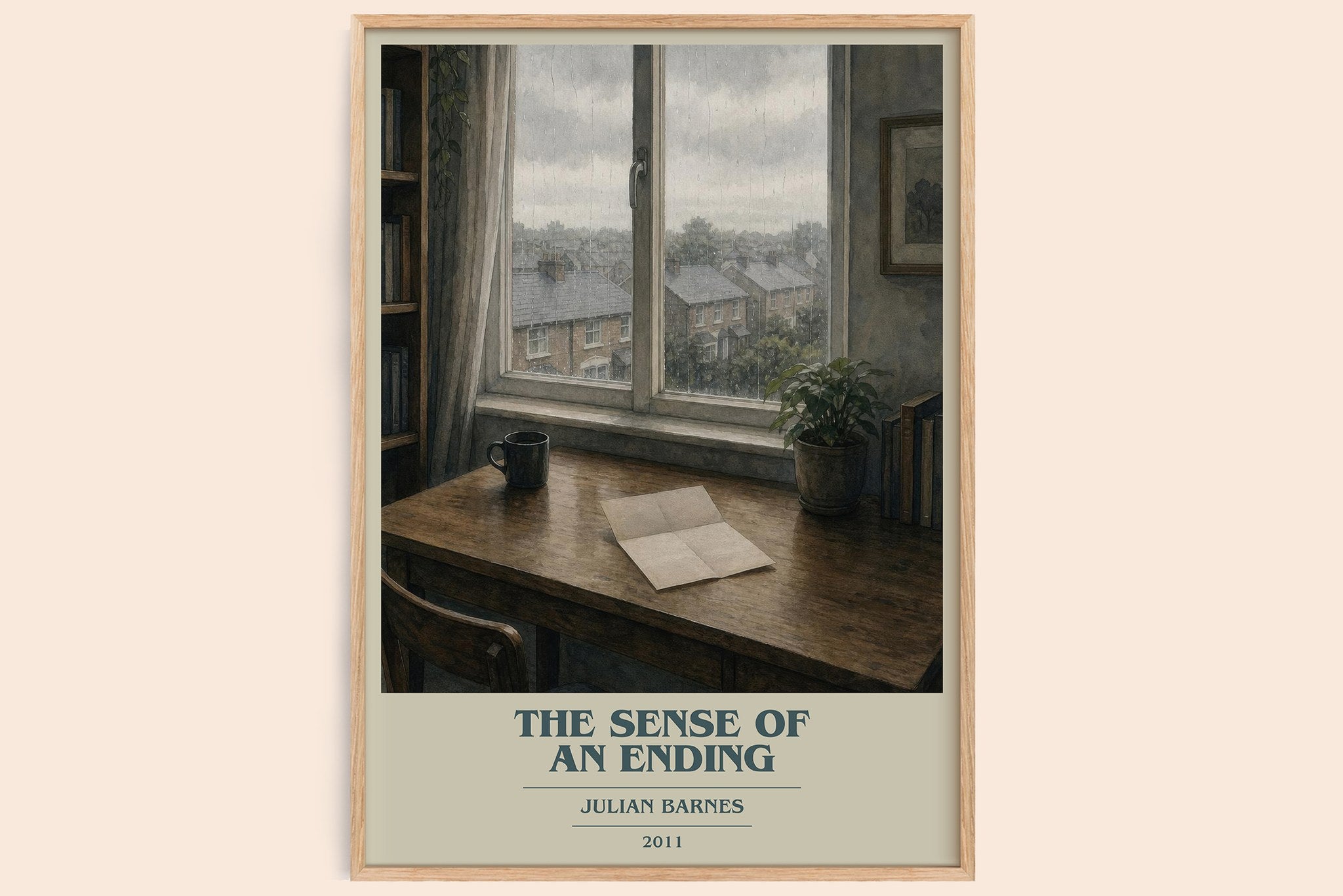 The Sense of an Ending Book Cover Poster by Julian Barnes