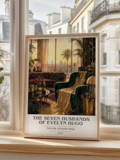 The Seven Husbands of Evelyn Hugo book cover poster colour and style options – Taylor Jenkins Reid book art