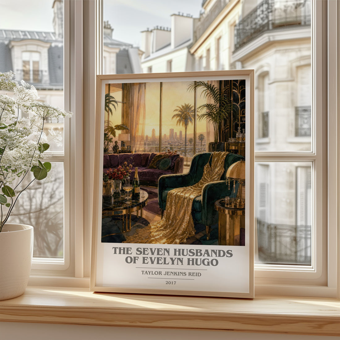 The Seven Husbands of Evelyn Hugo book cover poster colour and style options – Taylor Jenkins Reid book art