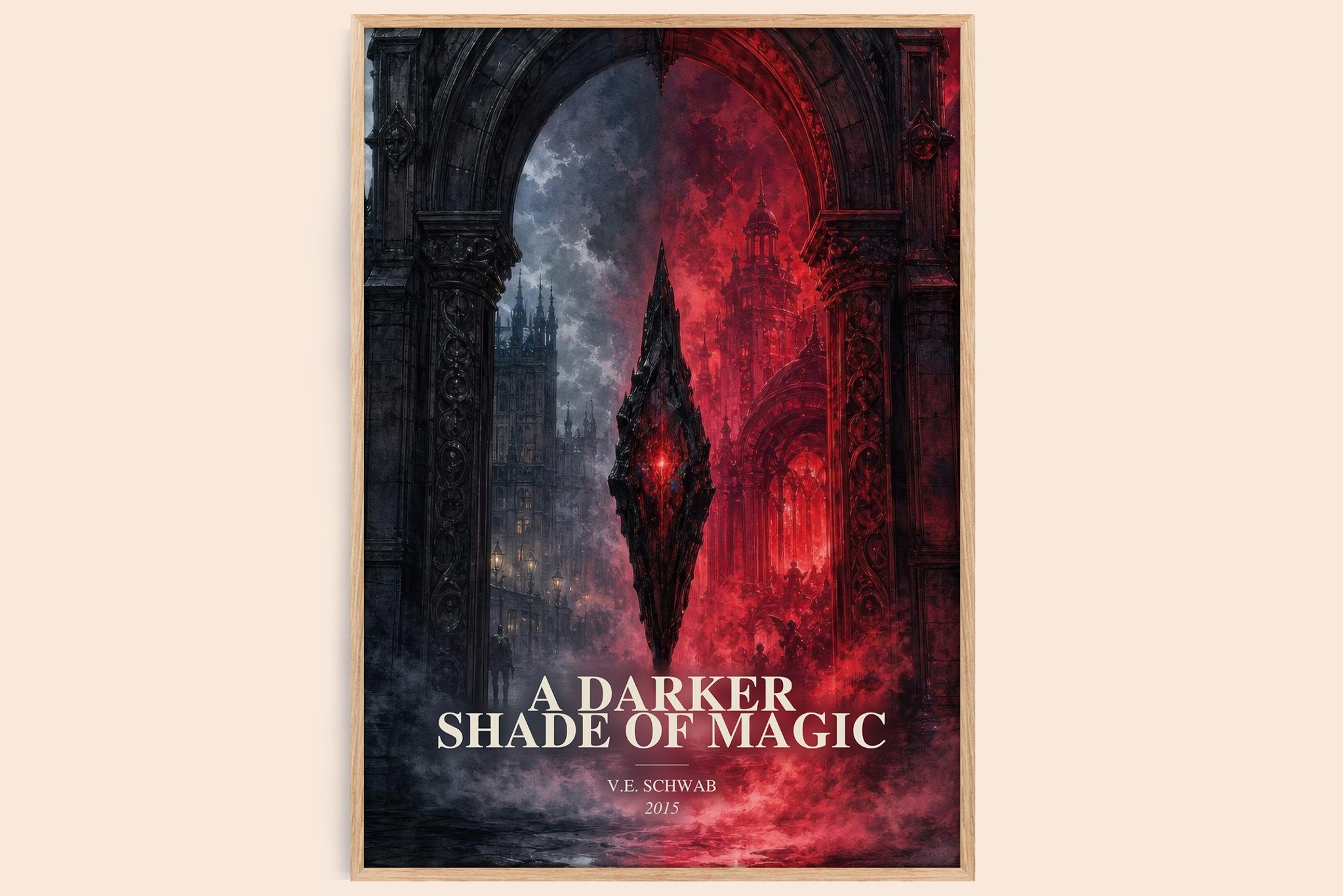 A Darker Shade of Magic Book Watercolour Illustration by V.E. Schwab