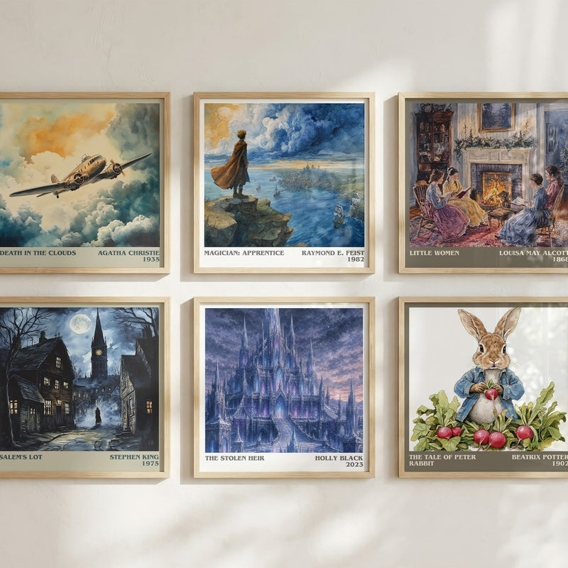 The Stolen Heir literary art print colour and style options – Holly Black book art
