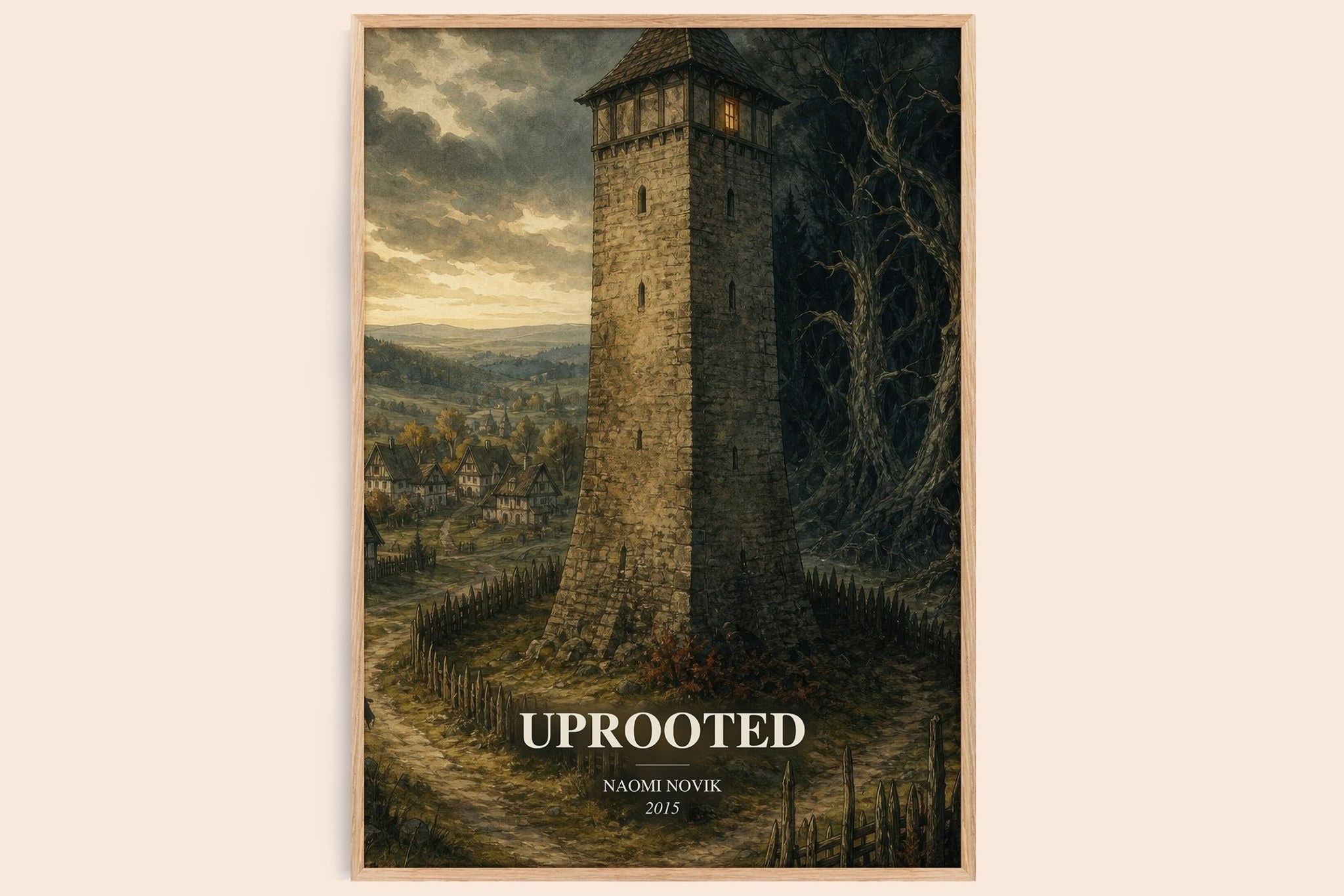 Uprooted Book Watercolour Illustration by Naomi Novik