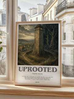 Uprooted bookish poster colour and style options – Naomi Novik book art