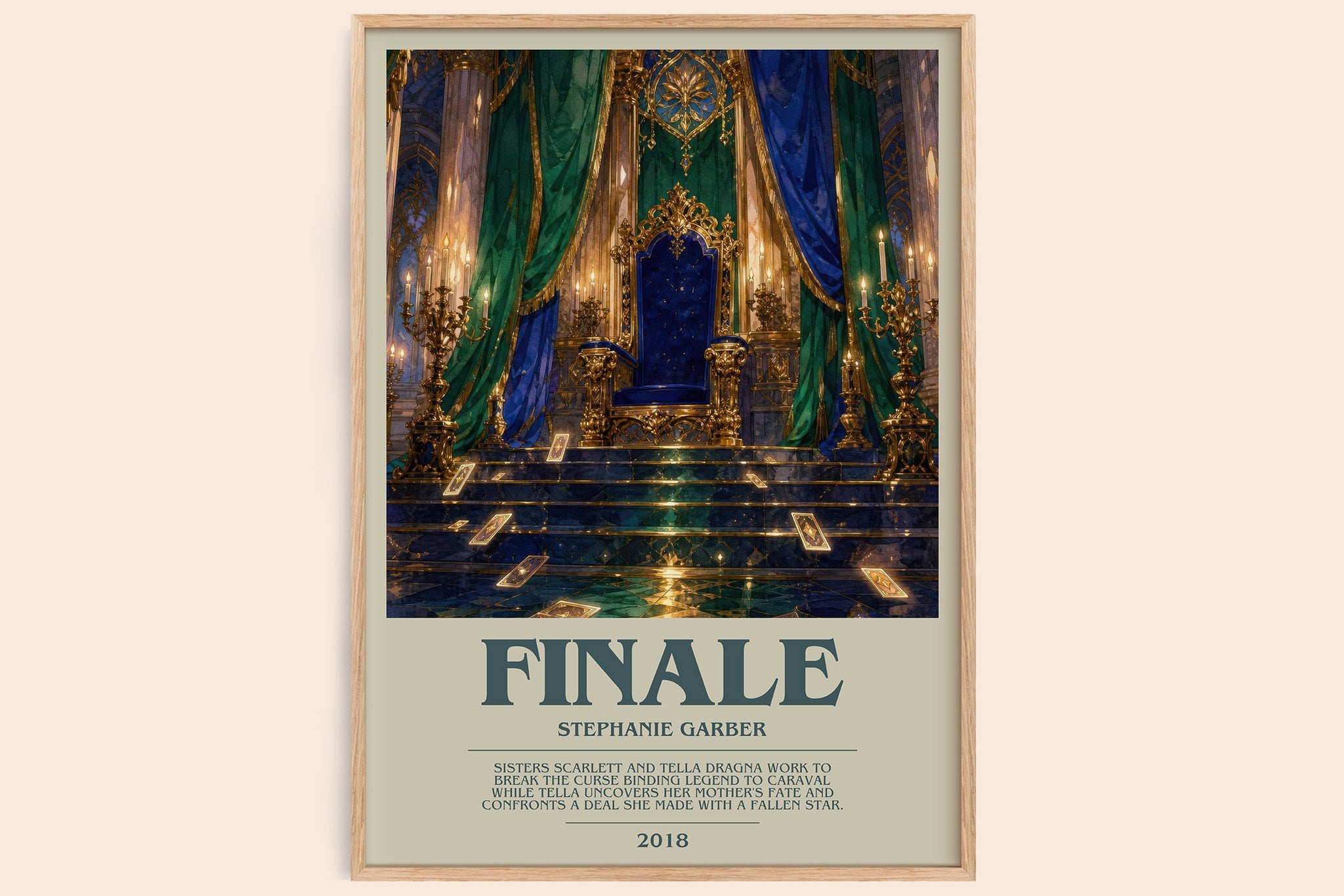 Finale Bookish Wall Art by Stephanie Garber