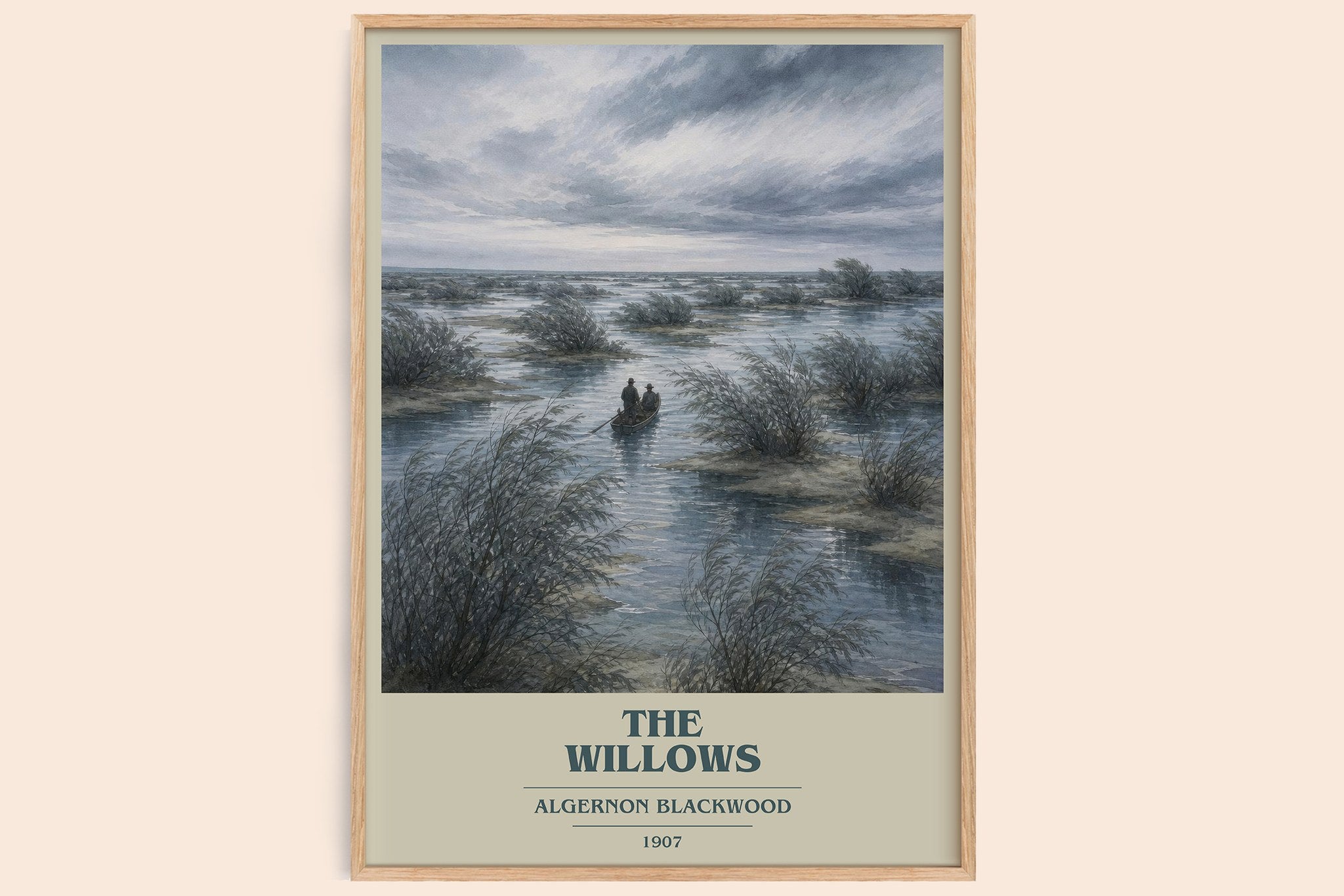 The Willows Book Cover Poster by Algernon Blackwood