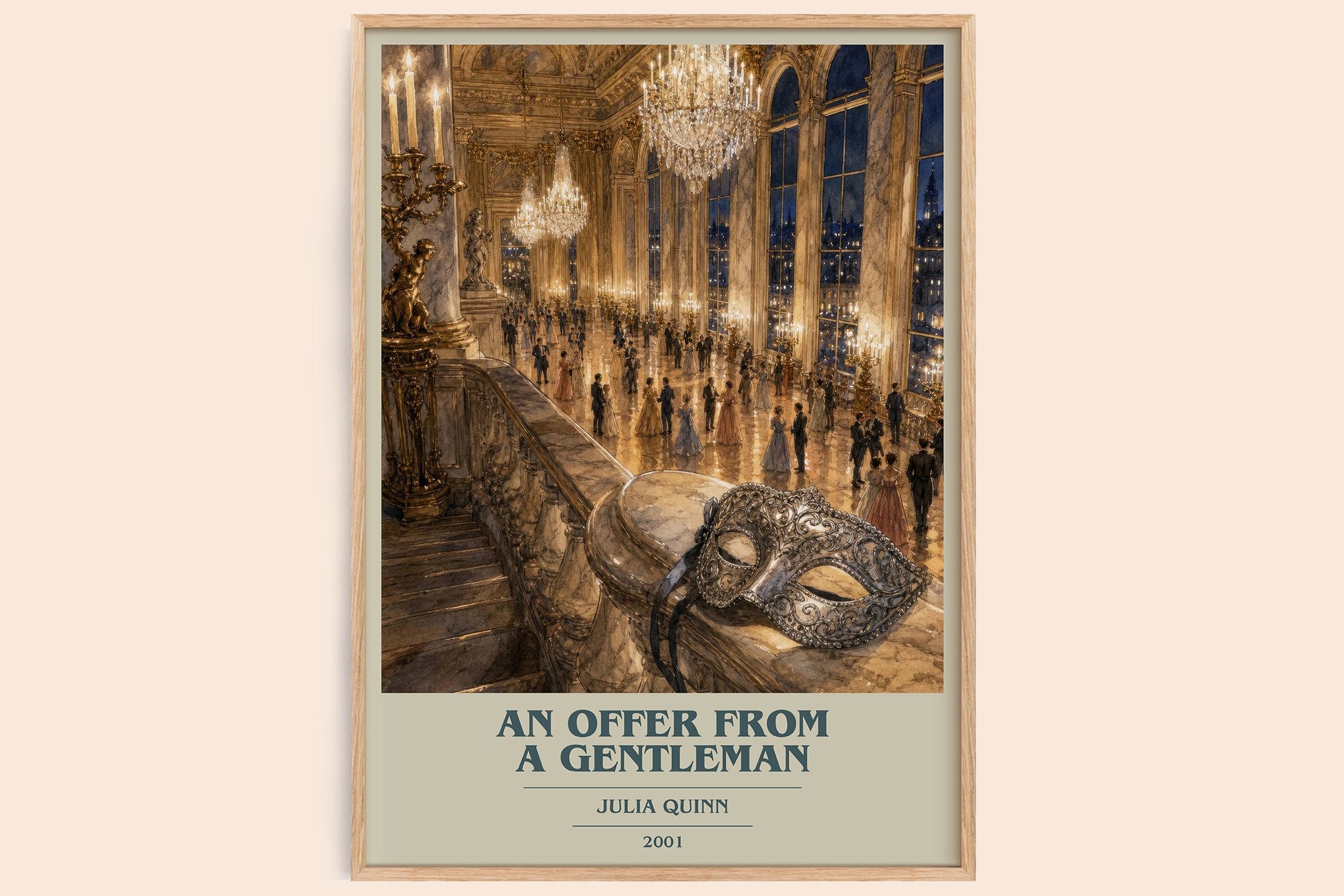 An Offer From a Gentleman Book Cover Poster by Julia Quinn
