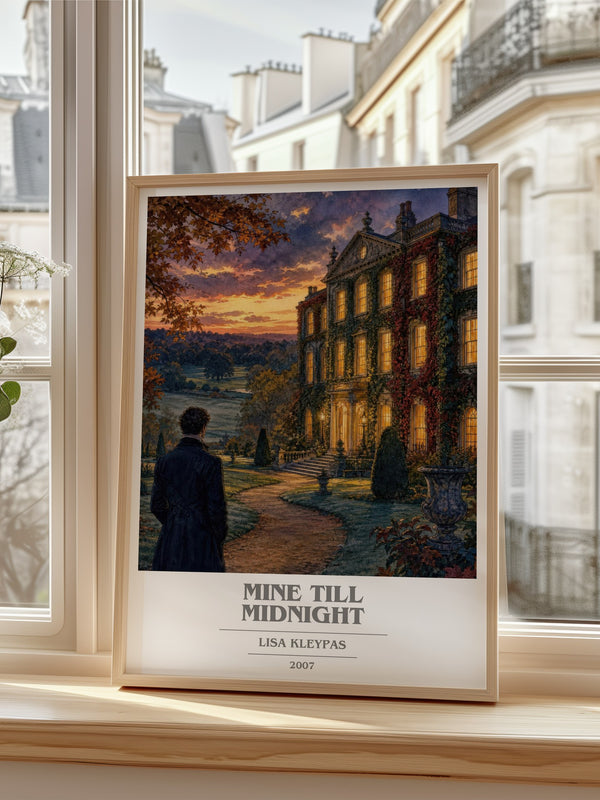 Mine Till Midnight book cover poster colour and style options – Lisa Kleypas book art