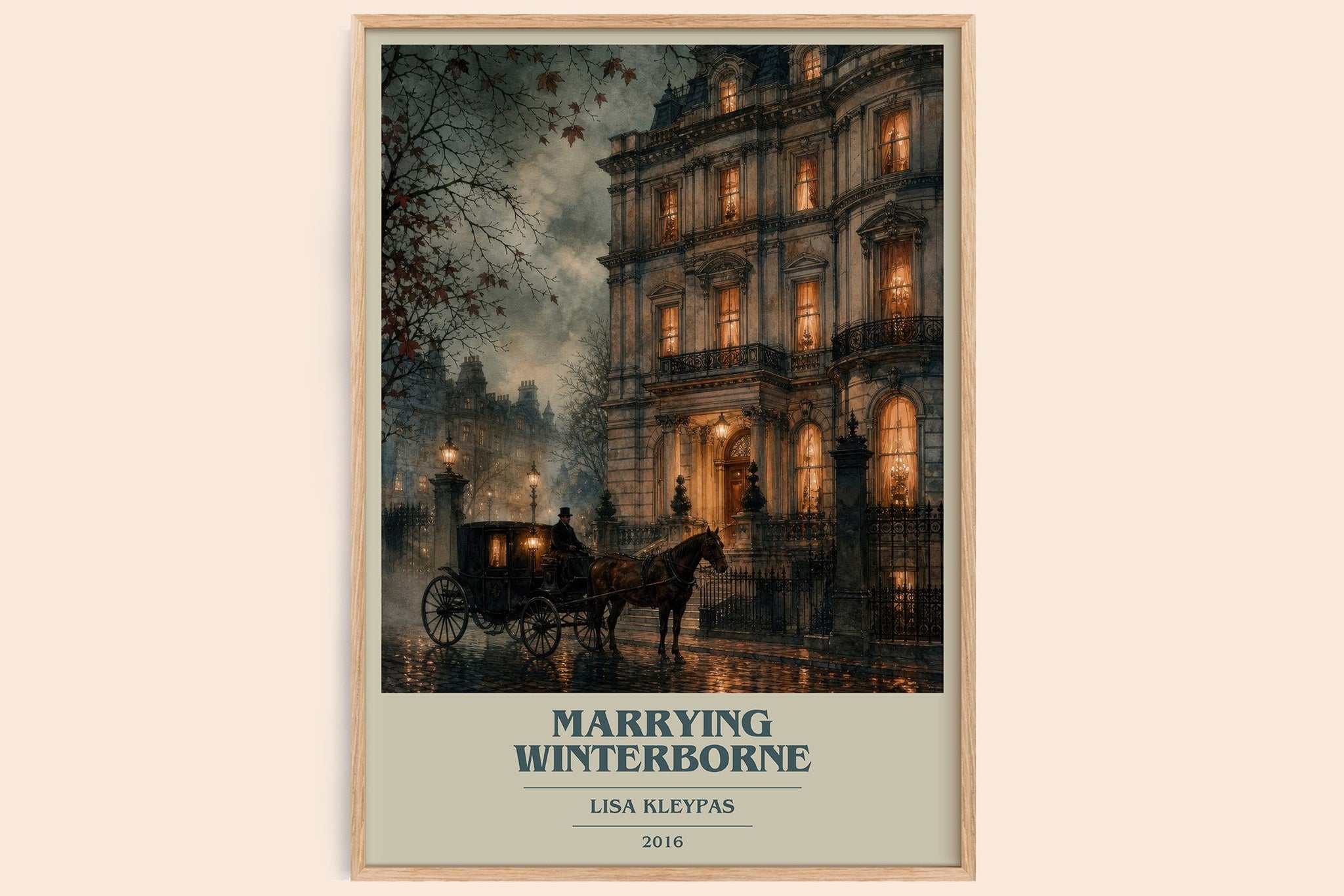 Marrying Winterborne Book Cover Poster by Lisa Kleypas