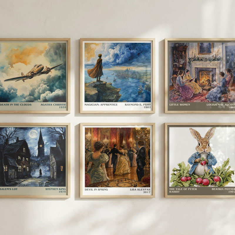 Devil in Spring literary art print colour and style options – Lisa Kleypas book art