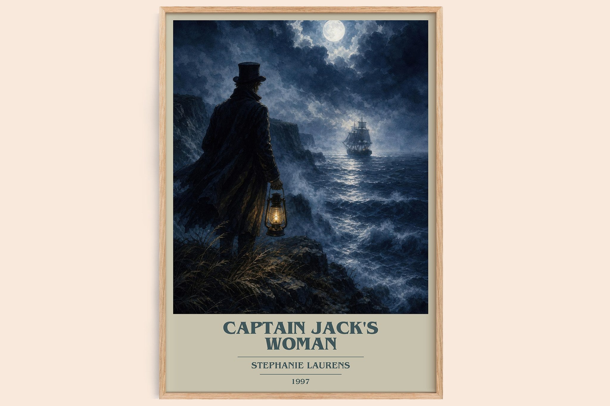 Captain Jack's Woman Book Cover Poster by Stephanie Laurens