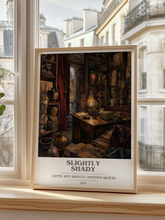 Slightly Shady book cover poster colour and style options – Jayne Ann Krentz (Amanda Quick) book art