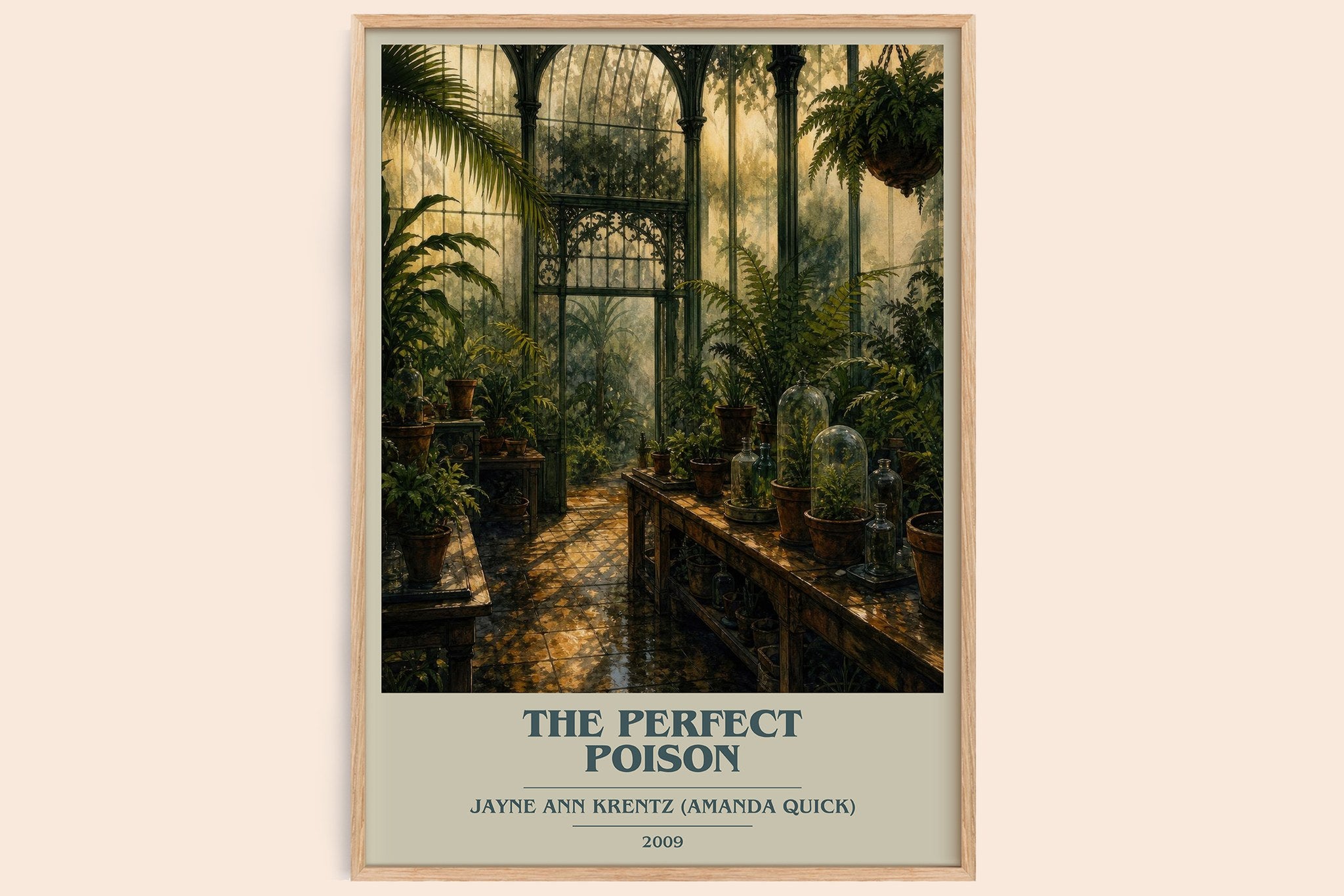 Perfect Poison Book Cover Poster by Jayne Ann Krentz (Amanda Quick)