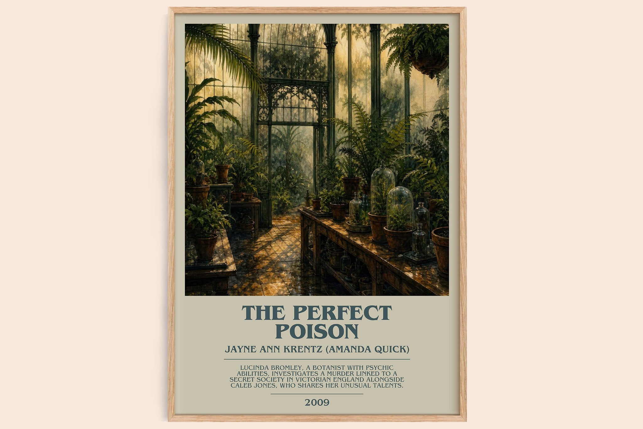 The Perfect Poison Bookish Wall Art by Jayne Ann Krentz (Amanda Quick)