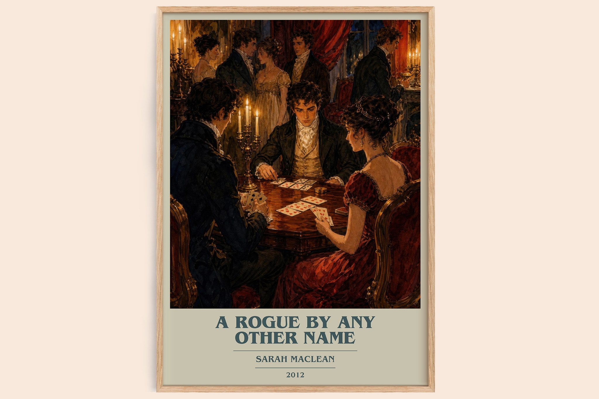 A Rogue by Any Other Name Book Cover Poster by Sarah MacLean