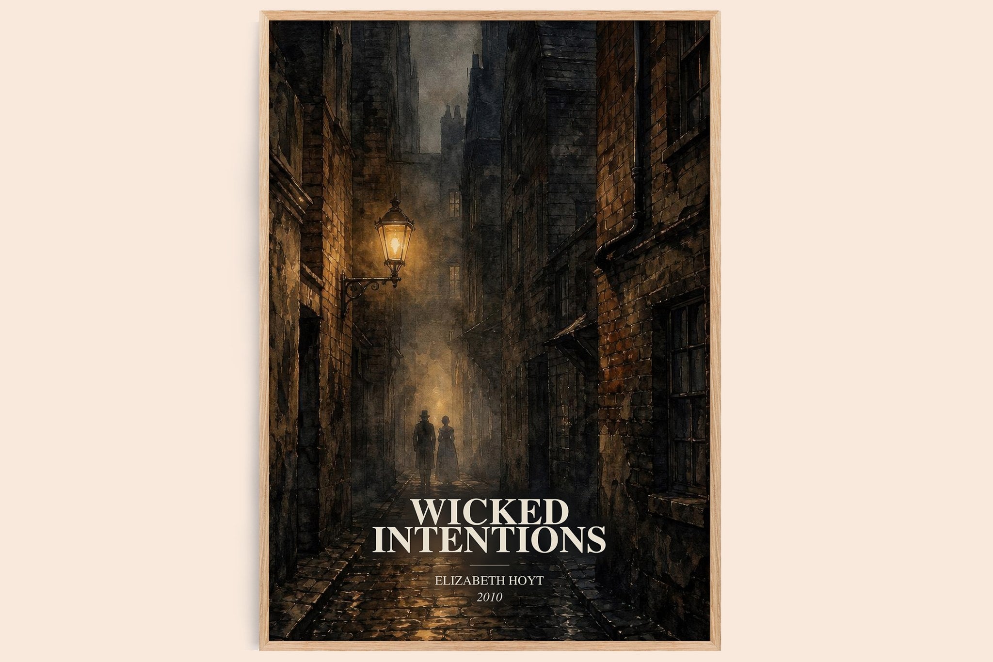 Wicked Intentions Book Watercolour Illustration by Elizabeth Hoyt