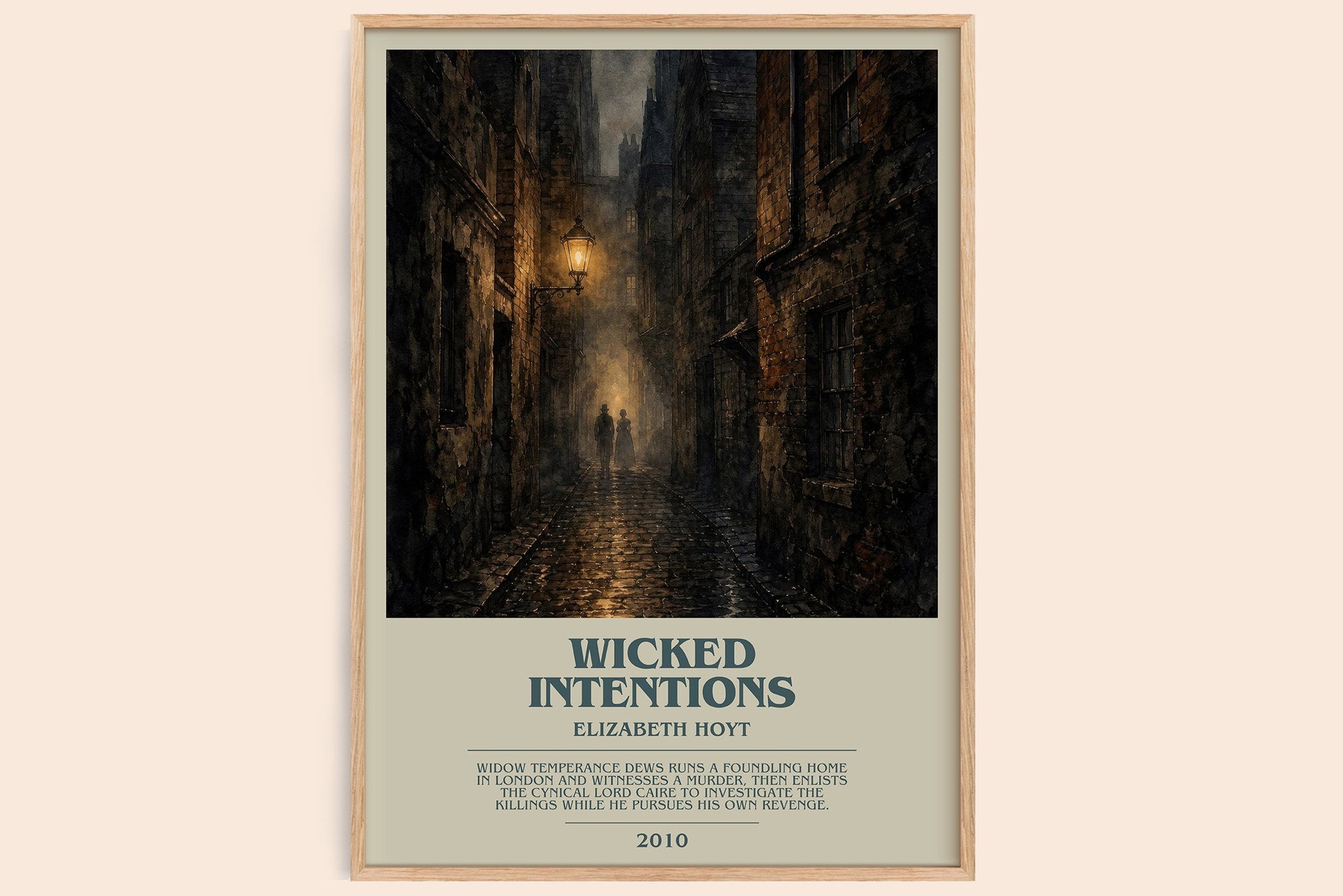 Wicked Intentions Bookish Wall Art by Elizabeth Hoyt
