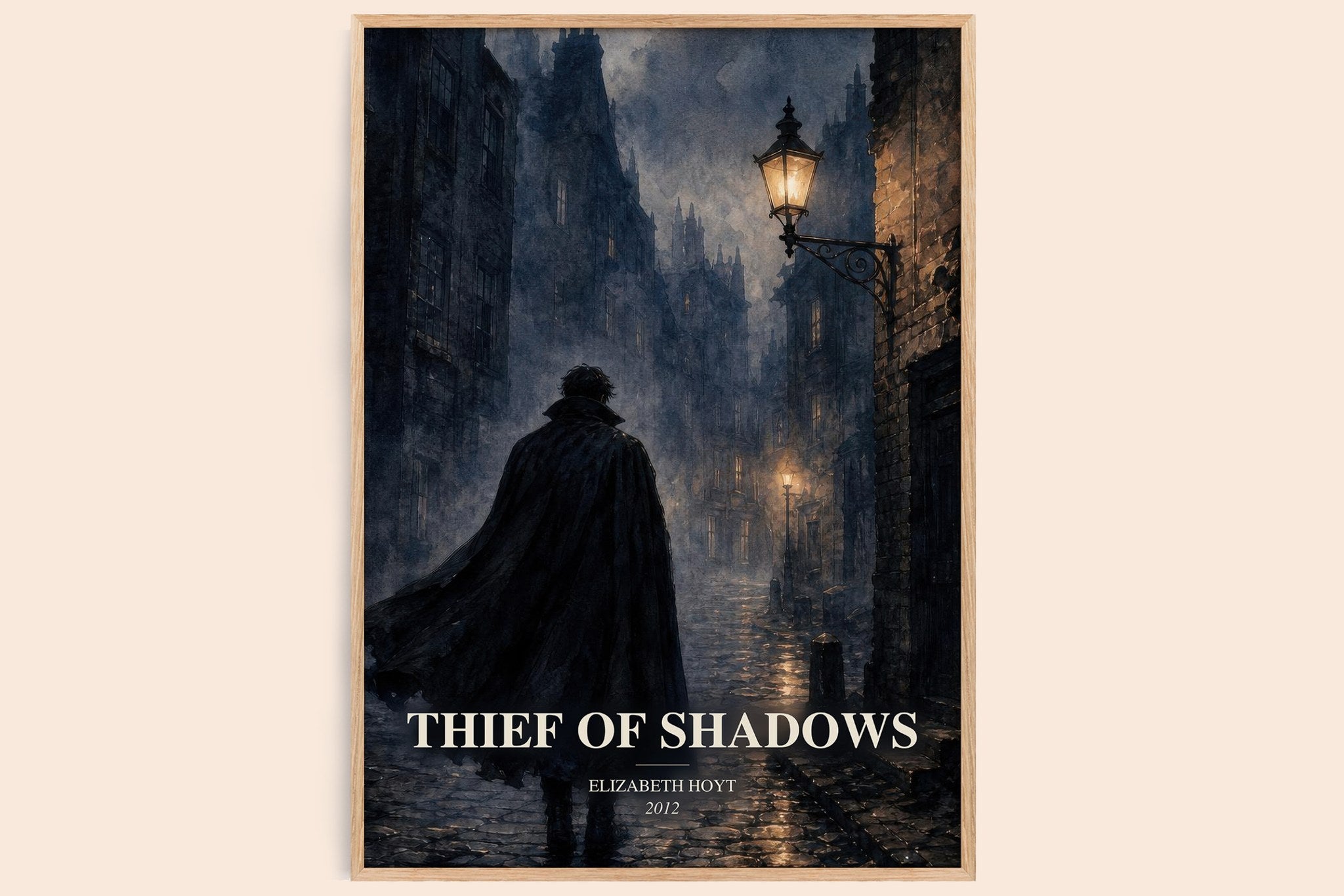 Thief of Shadows Book Watercolour Illustration by Elizabeth Hoyt