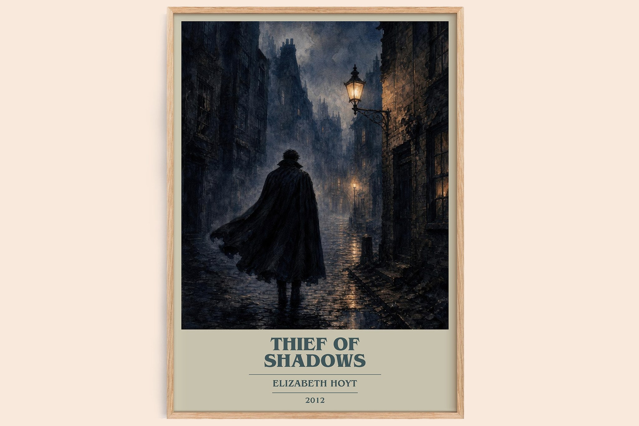 Thief of Shadows Book Cover Poster by Elizabeth Hoyt
