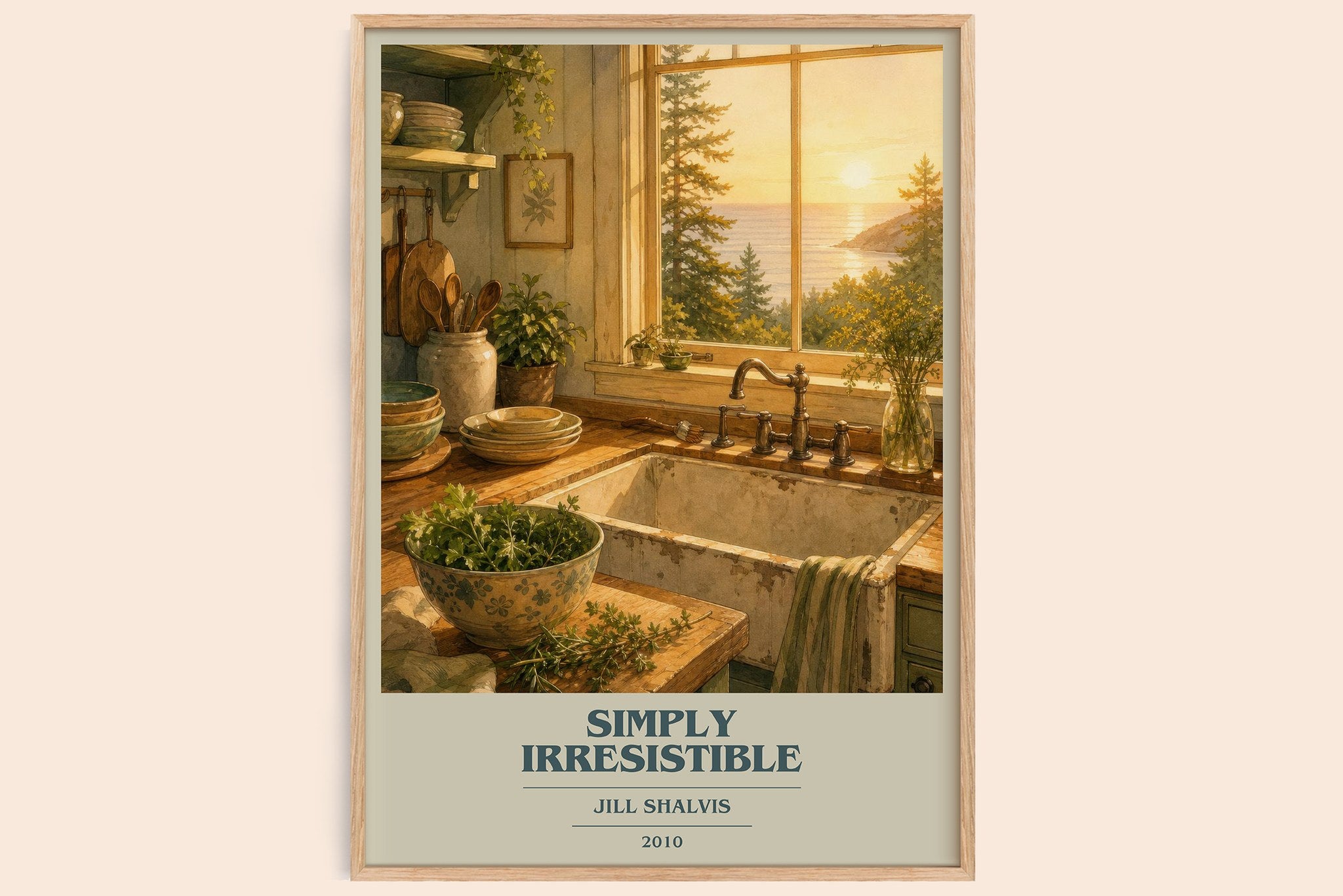 Simply Irresistible Book Cover Poster by Jill Shalvis