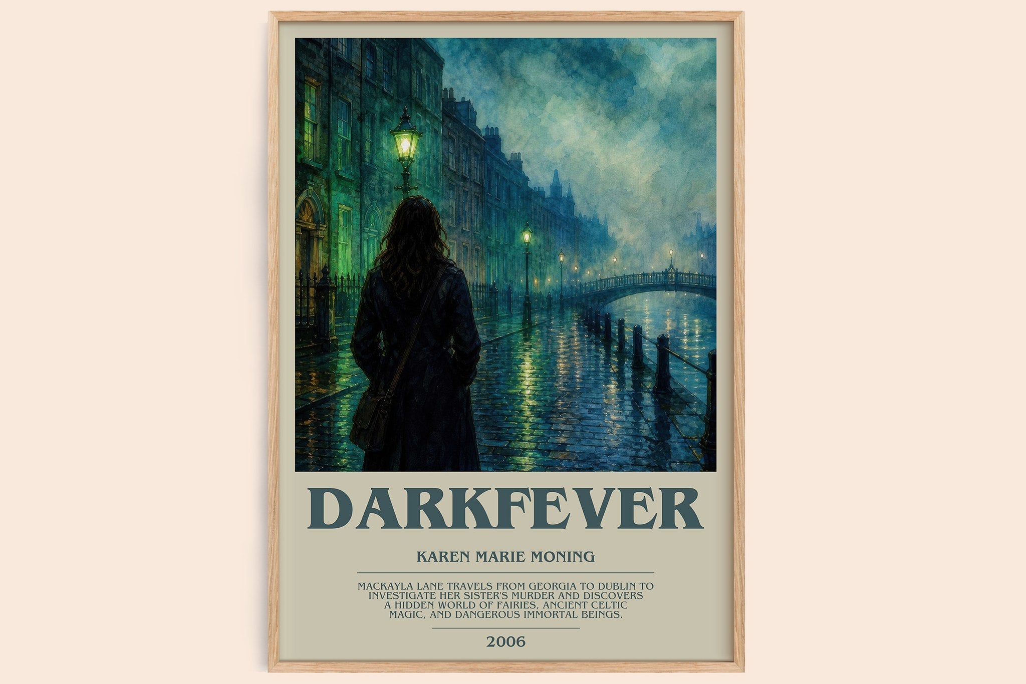 Darkfever Bookish Wall Art by Karen Marie Moning