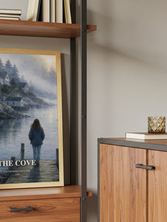 The Cove book watercolour illustration paper finish options – matte satin gloss