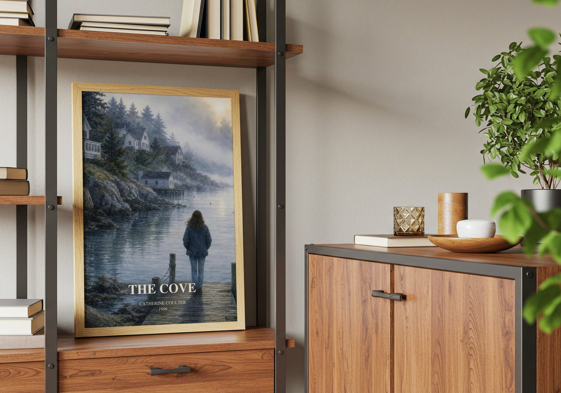 The Cove book watercolour illustration paper finish options – matte satin gloss