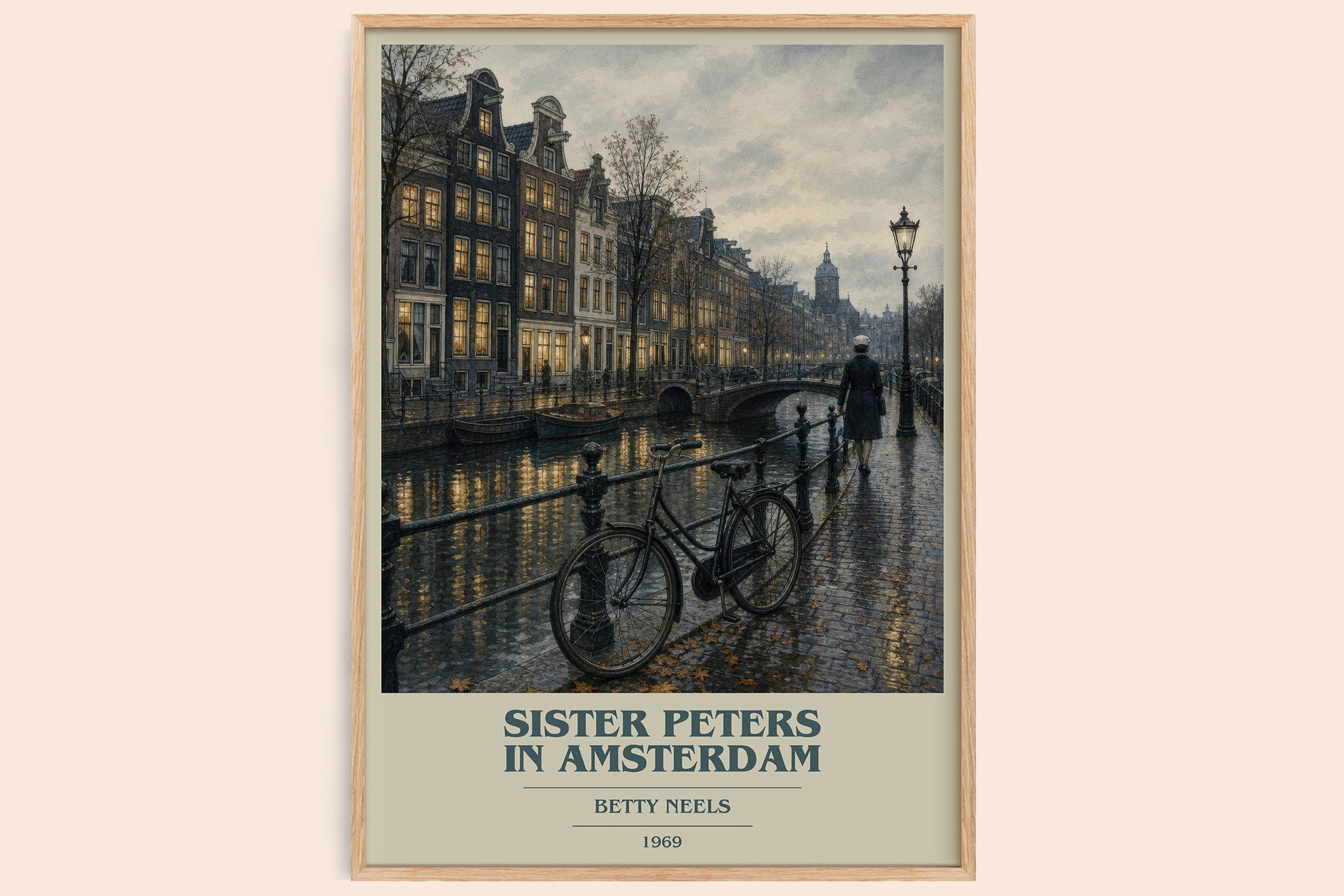 Sister Peters in Amsterdam Book Cover Poster by Betty Neels