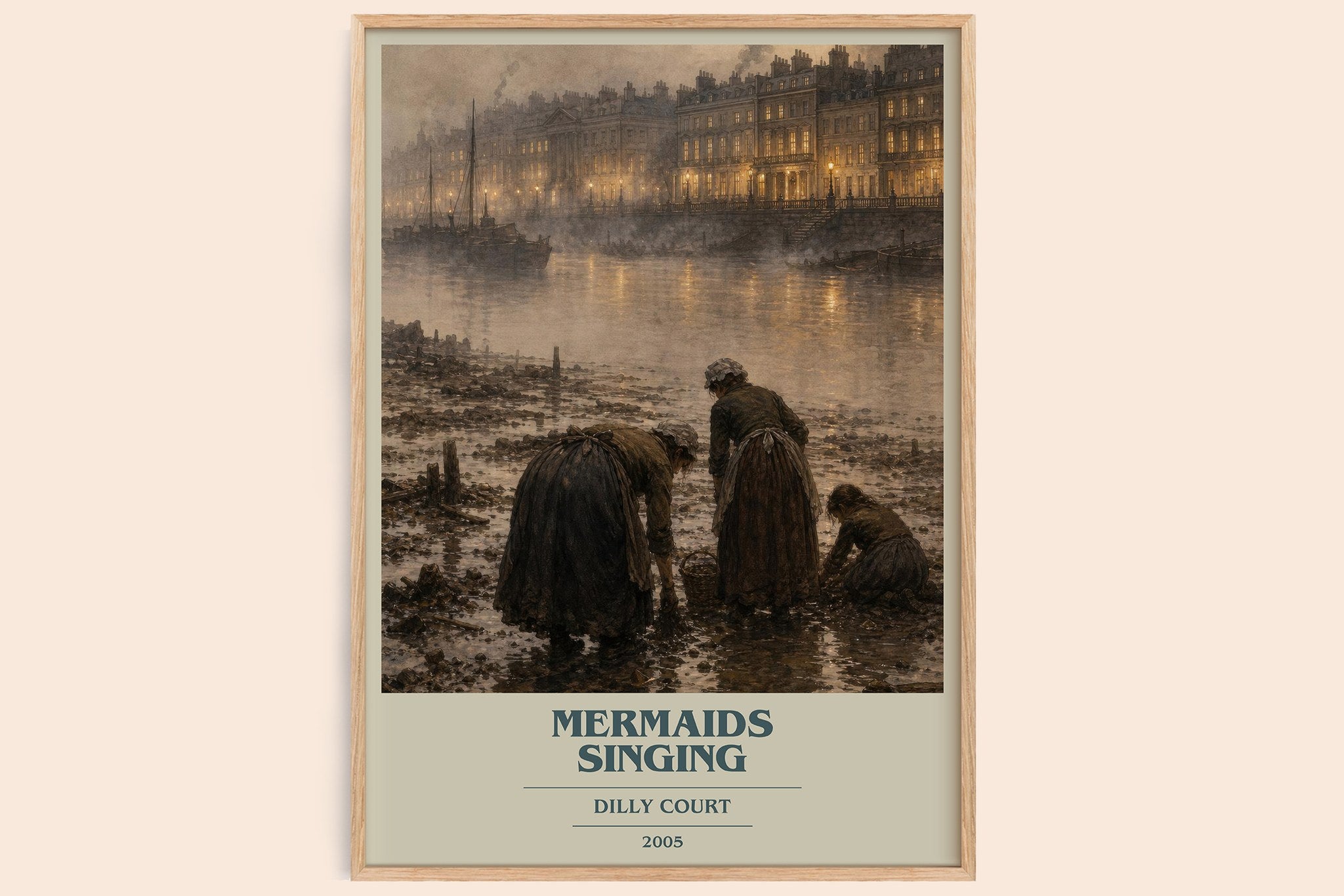 Mermaids Singing Book Cover Poster by Dilly Court