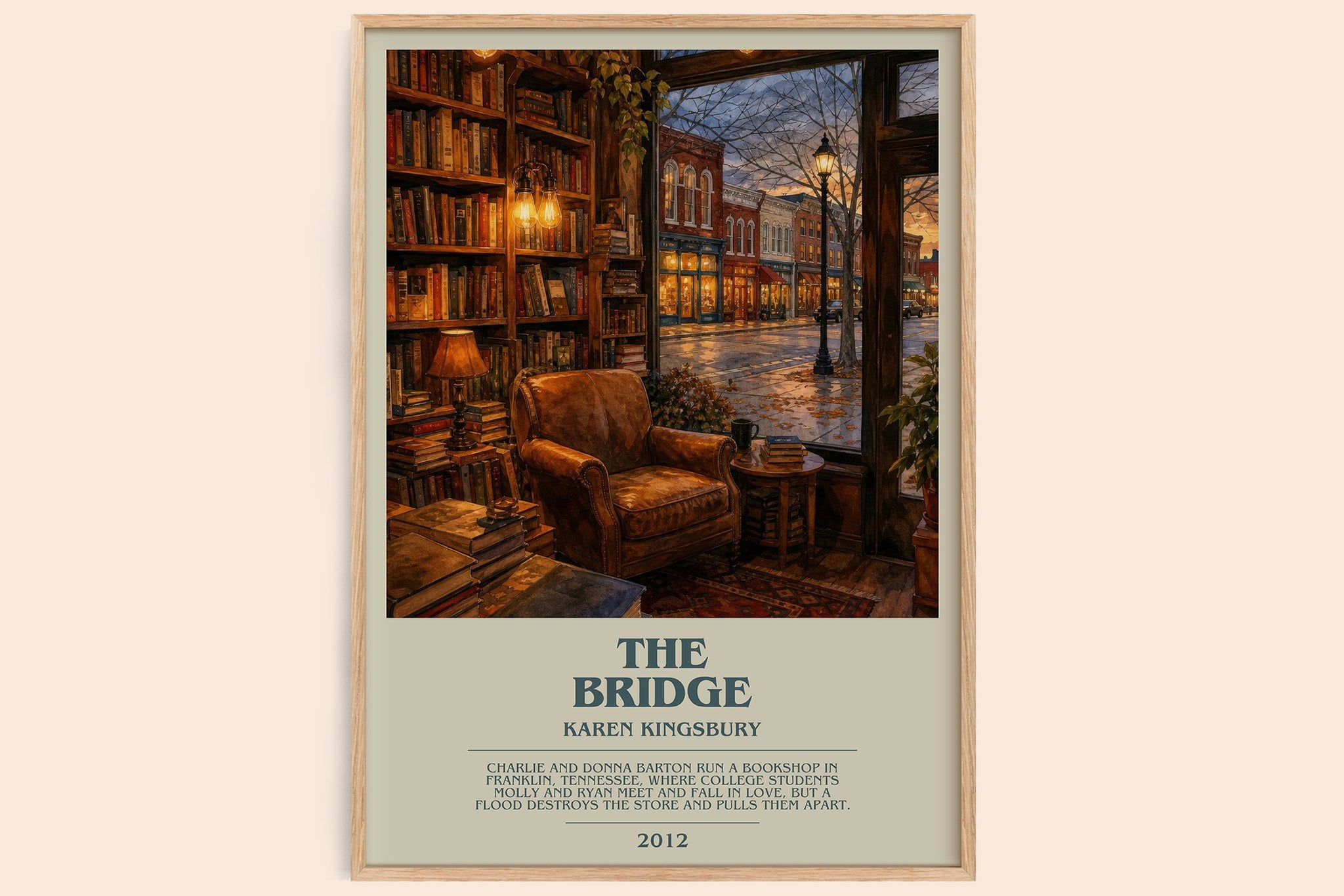 The Bridge Bookish Wall Art by Karen Kingsbury