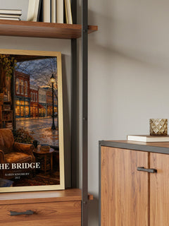 The Bridge book watercolour illustration paper finish options – matte satin gloss