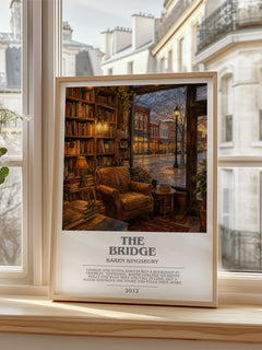 The Bridge bookish poster colour and style options – Karen Kingsbury book art