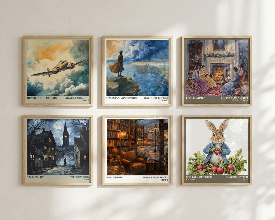 The Bridge literary art print colour and style options – Karen Kingsbury book art