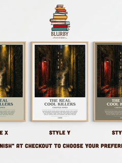 The Real Cool Killers Bookish Wall Art by Chester Himes – image 4